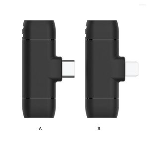 Microfoons draadloze reversmicrofoonzenderontvanger Hoge gevoeligheid Omnidirectionele audio-opname Oplaadbare microfoon Type-c