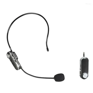Microphones Microphone sans fil 3,5 mm Voice Earhook UHF Mic pour guide touristique vendeur enseignant
