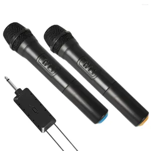 Microphones Microphone sans fil Pinsive avec récepteur de charge et adaptateur de 3,5 mm 200 pouces (deux microphones)