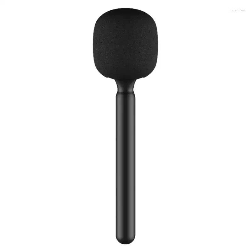 Mikrofonlar Kablosuz Mini Mikrofon Profesyonel Handheld Mics Röportajlar için Taşınabilir Çubuk