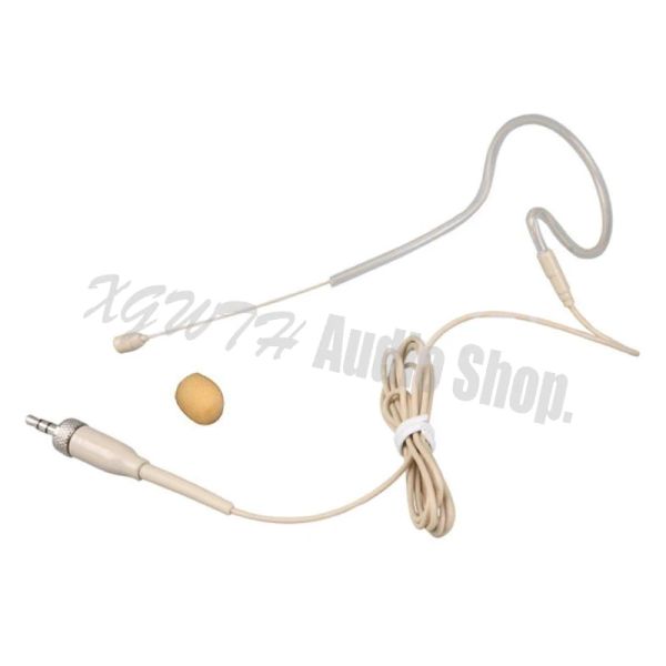 Microphones Wireless Single Earhook Headworn Headset Microphone pour Sennheiser EW100 EW300 EW500 G1 G2 G3 BodyPack Transmetteur Mic System