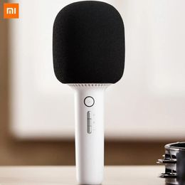 Microphones Xiaomi Yuemi Allinone haut-parleur karaoké Microphone sans fil équipement de Studio voix dynamique pour K chanson TV barre de chant micro maison