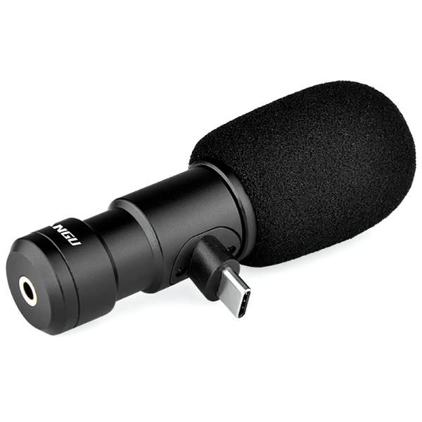 Microphones Yelangu Wireless Lavalier Microphone MIC06C CAME AUDIO VIDÉO Microphone microphone pour le journaliste de la caméra de téléphone mobile