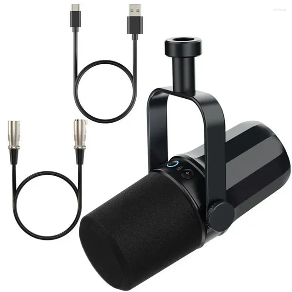 Microphones Microphone sans latence Surveillance en temps réel Studio USB professionnel pour l'enregistrement sonore