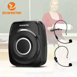 Microphones ZOWEETE 20W amplificateur vocal Portable haut-parleur Bluetooth avec Microphone sans fil pour les enseignants enregistrement de carte USB TF 231116