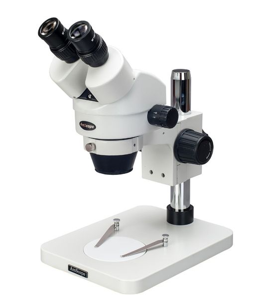 Microscopio y accesorios Oferta especial --- AMSCOPE 7X-45X TABLE PILLAR PILLA DEL PILLA AMPLACIÓN Binocular Microscopio Estereo 230714