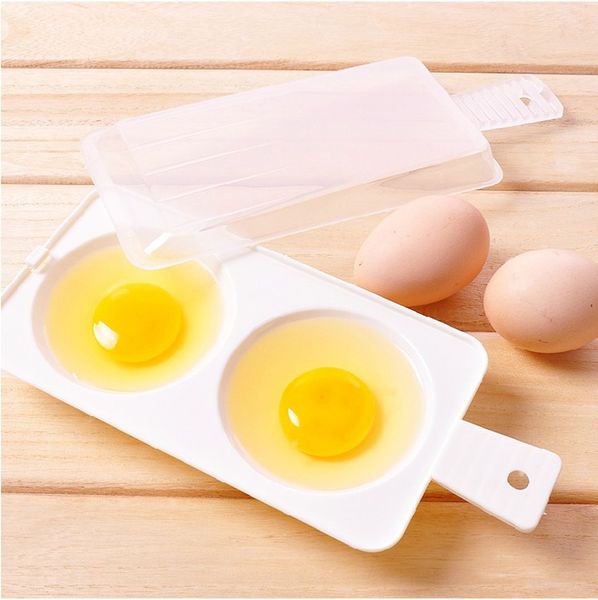 Le vapeur à œufs au four à micro-ondes (2 œufs) garde à l'humidité et au goût de la maison créative fraîche et tendre 80G