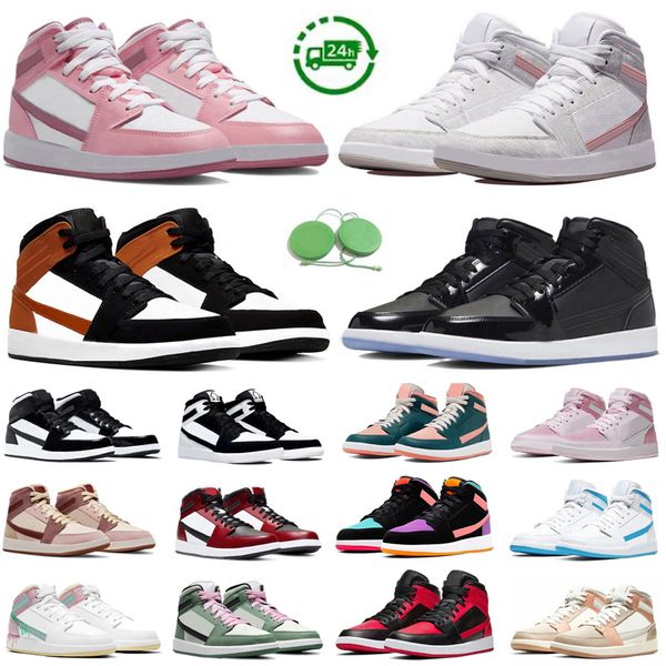 Chaussures de basket-ball mi-coupées pour hommes et femmes, baskets Panda Space Jam fumée gris camouflage diamant numérique rose néerlandais vert sésame peinture goutte à goutte, baskets de sport pour hommes GAI