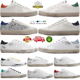 Mid-star schoenen Gooseity Italië merk Super Star Dirtys pailletten witte Do-old Dirty Designer sneakers