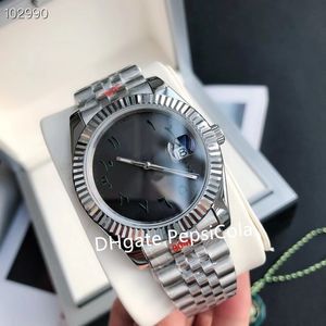 Relojes para hombres árabes del Medio Oriente Reloj mecánico automático de 41 mm 904L GD 8215 Movimiento Zafiro Acero inoxidable Cerámica Registro luminoso a prueba de agua Relojes de pulsera