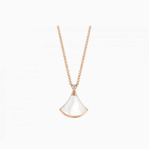 Midrange charme en briljante sieraden bulgarly limited ketting goud hoog kleine rok ketting 18k roos hebben origineel logo