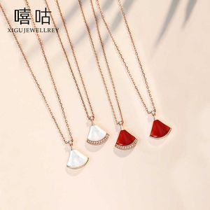 Midrange charme en briljante sieraden bulgarly limited ketting zilveren decoratief kleine rok minimalistisch hebben origineel logo