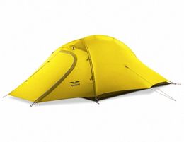 Mier 1 Persoon 2 Persoon Camping Tent met voetafdruk Waterdichte backpackt Tent Lichtgewicht Quick Setup 3 Seizoen 4 Seizoen Nun1972006