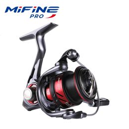 Mifine Fishing Reel Lightweight Spinning reels Size 800-3000 5.2 1 5kg 51 Ball Bearings for Trout Fishing Saltwater Freshwater 240511