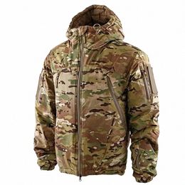 Mig 2.0 Militaire Jassen Fans Tactisch Super Winddicht Bestand Hoge Koude Warme Jassen Wandeltocht Camo Kleding Outdoor Parka's H3b8#