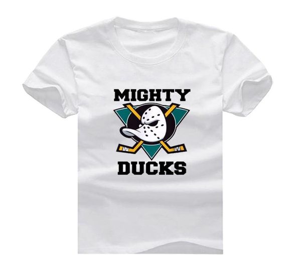 Mighty Ducks New Fashion Men039s Tshirts à manches courtes Tshirt Coton T-shirts Homme Vêtements 1432892