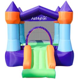 Mighty Moonwalk Jumping House Mini maison rebondissante pour enfants, intérieur, maison gonflable, château gonflable, fête pour enfants, jeu en plein air, amusant dans le jardin, cour, petits cadeaux