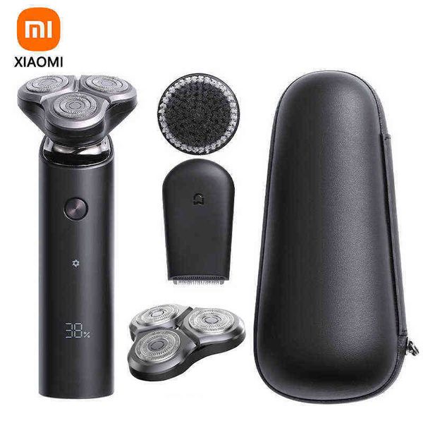 MIJIA-Afeitadora eléctrica S500C S500, afeitadora recargable, recortadora de barba, Triple hoja para máquina seca y húmeda, 0314