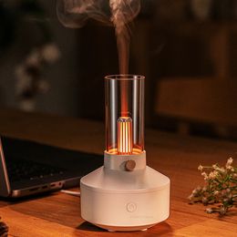 Mijia Lámpara de queroseno Aromaterapia Difusor Humidificador de aire Fragancia de habitación USB Eléctrico Ultrasónico Aroma Aceite esencial Difusor 240321