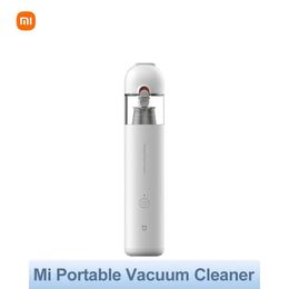 Originele XIAOMI MIJIA Draagbare Handstofzuiger 13000PA Cycloon Zuigkracht voor Thuis Auto Mini Draadloze Dust Catcher Collector