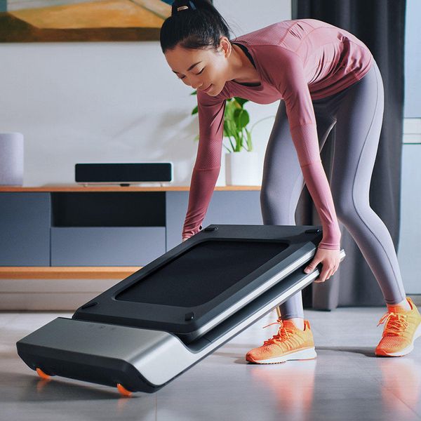 mijiaMijia Tapis de marche pliant intelligent Tapis de course de sport antidérapant Machine de marche Modes automatiques manuels Salle de sport intérieure et extérieure Fitness électrique