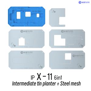 MIJING Z20 Pro 22in1 Plate-forme de pochoir magnétique pour iPhone X-15 Pro Max Mother Mild Mild Layer Rebilling Souder Souder Kit Tool