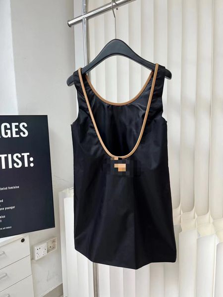 Milan – robe longue noire à bretelles Spaghetti, sans manches, imprimé Slim, robes De vacances, 2024, 3051