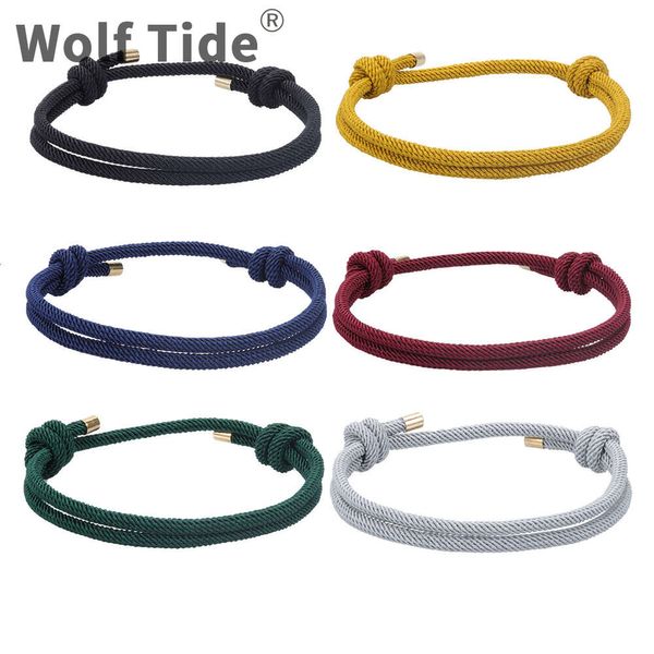 Milan fil simple petits bracelets frais réglable Couple VSCO amitié Bracelet chanceux meilleur ami Bracelet beaucoup pour les filles charmes Y2k bijoux accessoires