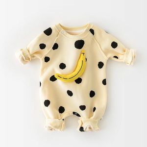 MILANCEL bébé barboteuses bébé filles vêtements banane bébé combinaison infantile fille vêtements 240118