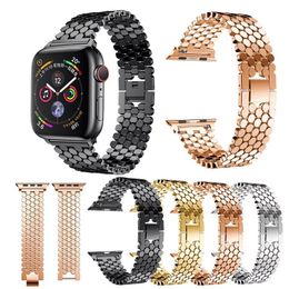 Milanese lusarmband Correa -riemen voor Apple Watch Ultra 49mm bandreeks 8 7 6 SE 5 41 mm 45 mm 44 mm 42 mm Luxe roestvrijstalen metalen riem fit Iwatch 4 3 Desginers