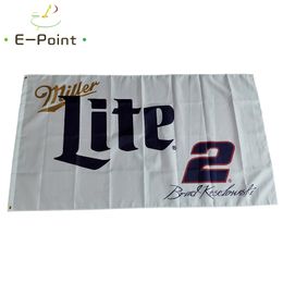Milar Lite Beer vlag 3 * 5ft (90 cm * 150cm) Polyester Flag Banner Decoratie Flying Home Garden Flag Feestelijke geschenken
