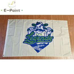 MILB Lexington Legends Flag 3 * 5ft (90 cm * 150cm) Polyester Banner Decoratie Flying Home Garden Feestelijke geschenken