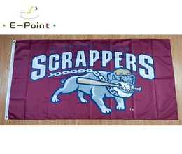 MILB Mahoning Valley Scrappers Flag 35ft 90cm150cm Banner de poliéster Decoración Flying Home Gards Festive Gifts3155633