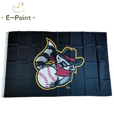 MiLB – drapeau de Bandits de rivière Quad Cities, bannière en Polyester, 35 pieds, 90cm, 150cm, décoration volante, maison, jardin, cadeaux festifs, 3176832