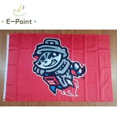 Milb Rocket City Trash Pandas Flag 35ft 90cm150cm Polyester Banner Decoration Flying Home Garden Festive Cadeaux 9905617