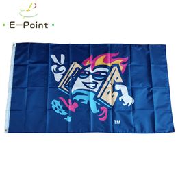 MILB Rocky Mountain Vibes Vlag 3 * 5ft (90 cm * 150cm) Polyester Banner Decoratie Flying Home Garden Feestelijke geschenken