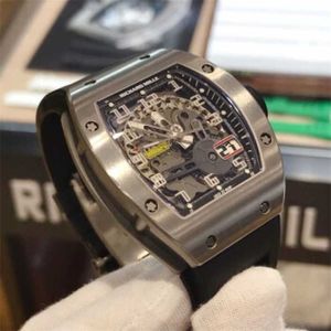 Miler Horloges met doos Roestvrij staal Superclone Y Zwitserse horloges Luxe sporthorloge Serie Automatisch mechanisch Hol 55Y5