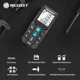 MILESEEY Laserafstandsmeter D2 Trena Hoge kwaliteit meetlint 40M 60M 80M 100M 120M Meten 240109