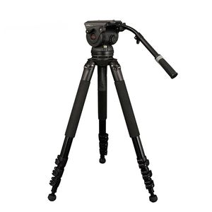 MILIBOO M8L Professional Broadcast Movie Video Trépied avec charge de tête fluide 18 kg pour la caméra caméra / dslr stand 231221