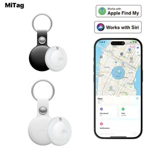 Militag Key Finder Item Finders Certifié MFi Bluetooth GPS Cat Dog Locator Tracker Dispositif Anti-Perte Fonctionne avec Apple Find My