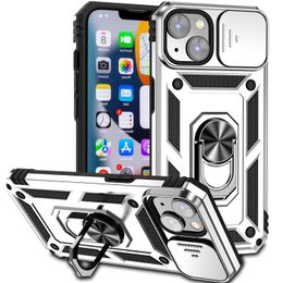 Militaire Armor Mobiele Telefoon Gevallen Achterkant Magnetische Zuig Kickstand Beugel Anti-val Serie Mobiele Telefoon Beschermhoes voor iPhone 14 13 12 11 pro max 7 8 plus x xs xr