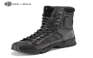 MILITAIRE LEGER Boot Men Zwart Leather Desert Combat Work Shoes Winter Mens Ankle Tactical Boot Man Plus Size 2108306835274