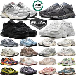 9060 Designer Shoes Men Women 9060 1906r 530 Triple Black White Sea Salt Cloud Gray Navy Mens Trainers Outdoor Sneakers