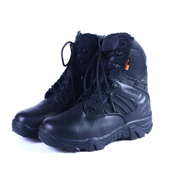 Botas militares para hombre, botas de combate de las fuerzas especiales, botas para el desierto, botas tácticas para montañismo, como entrenamiento para hombres y mujeres 283F