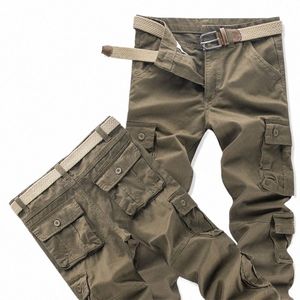 Pantalon cargo militaire Hommes Salopette Casual Cott Tactique Camoue Pantalon Camo Multi Poches Armée Pantalon Droit Pantalon Baggy 925q #