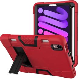 Military Extreme Heavy Duty funda de silicona a prueba de golpes para ipad 10.9 pro 11 9.7 air 4 mini6 samsung 10.4 T500 T510 P610 T290 T307 tab A7lite 8.7 T225 / T220