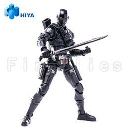 Figurines militaires 1/18 HIYA 3.75 pouces figurine exquise Mini série G.I.JOE serpent yeux Anime modèle jouet 230803