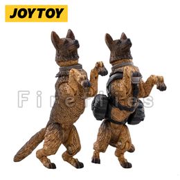 Figurines militaires 1/18 JOYTOY figurine militaire chien Collection modèle jouet pour cadeau 230808