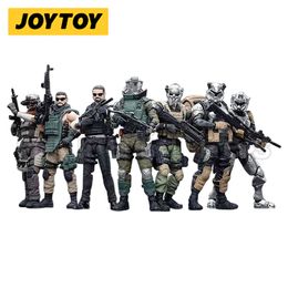 Militaire Figuren 1/18 JOYTOY Action Figure Jaarlijks Army Builder Promotie Pack Anime Collectie Model Speelgoed 230808