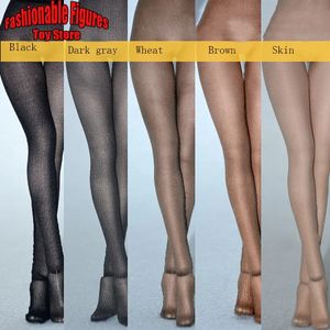 Figurines militaires 1/6 femme soldat bas sexy ultra mince bas collants modèle de collants pour poupée figurine d'action de 12 pouces 231009